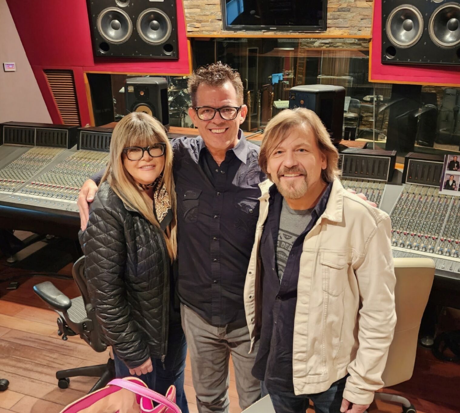 In the studio